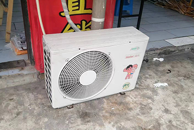 旅顺口空调突然不制冷只吹自然风怎么办？